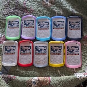 Set Of Silicone Blackberry Cases